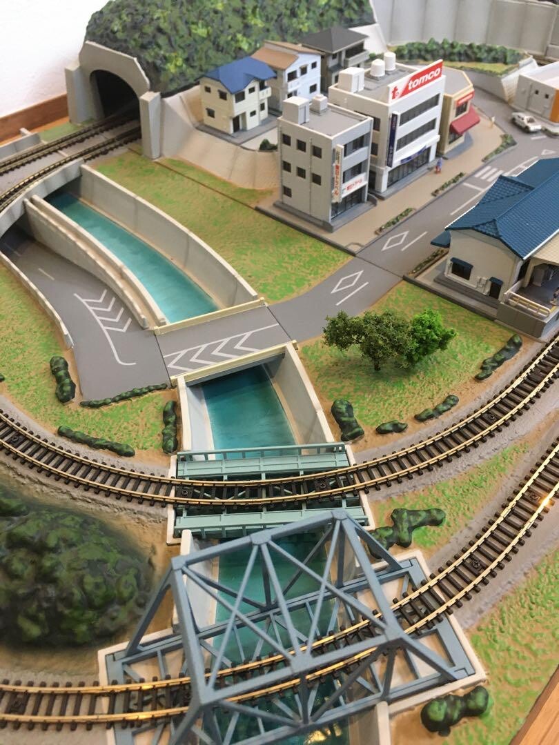 PRO Z 1/220 Completed diorama course basic set Tokyo Marui PZ3-001 Z gauge 2007 - photo 5
