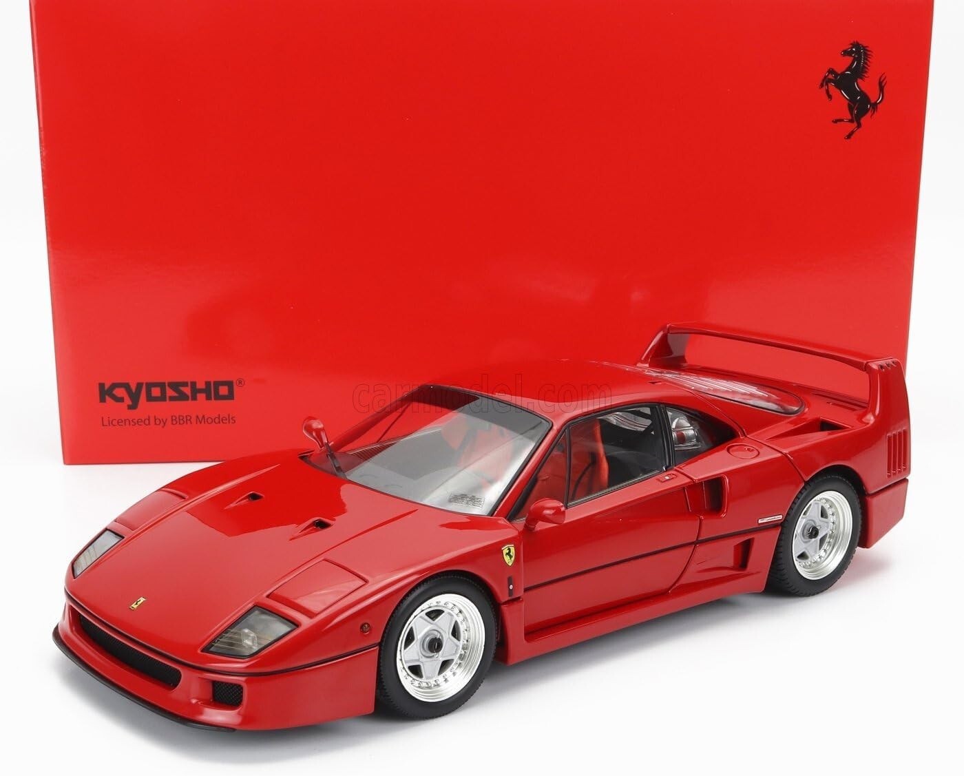 Original 1/18 Ferrari F40 KS08416R Miniature Super Car Toy Hobby 2023 Kyosho