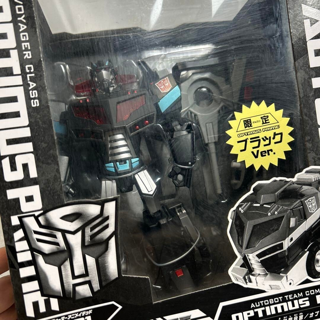 TA-01 Optimus Prime Black Ver. Transformers Animated Event Limited Takara Tomy - photo 7