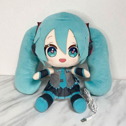 Vocaloid Hatsune Miku Warm Plush Built-in heater USB BANDAI Namco Charanics - photo 3