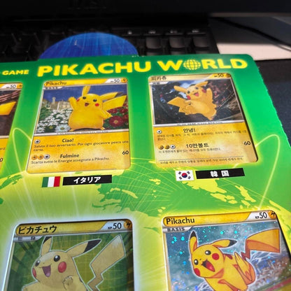 Pokemon Card Game Pikachu World Green Ver Promo Limited Edition Nintendo 2010