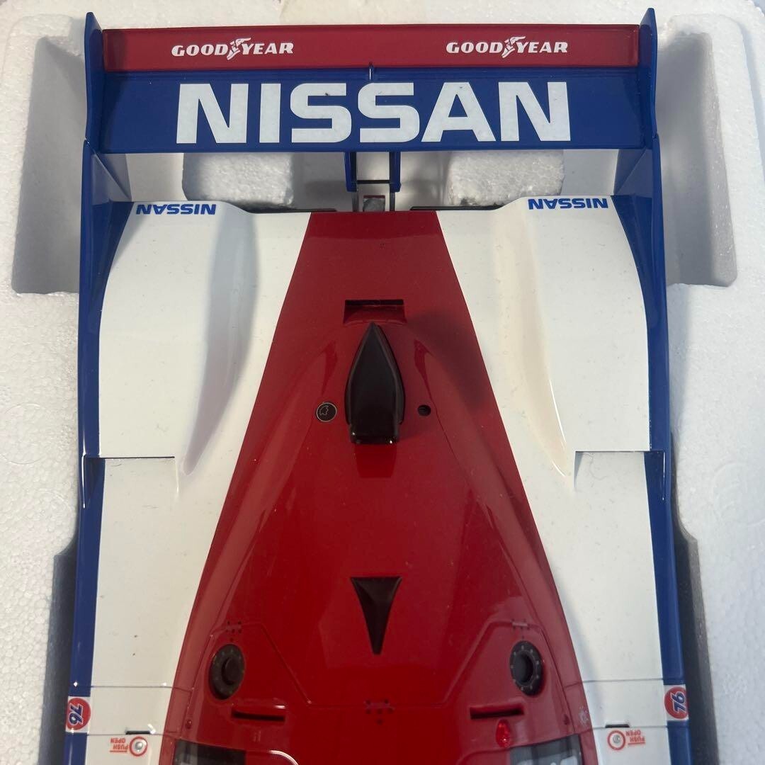 1/12 Scale Nissan R91CP 23 Blue White Red KSR08666A Resin Car Original Kyosho