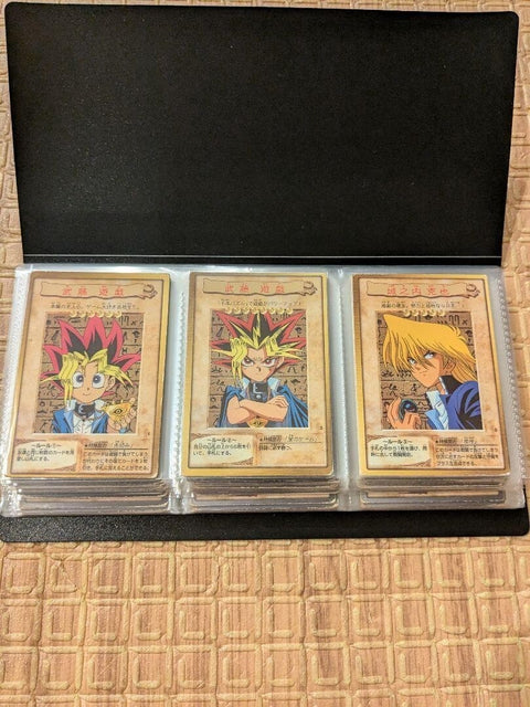 Yu-Gi-Oh Carddass Bandai Version Complete 118 Card Set with Movie Bonus Anime