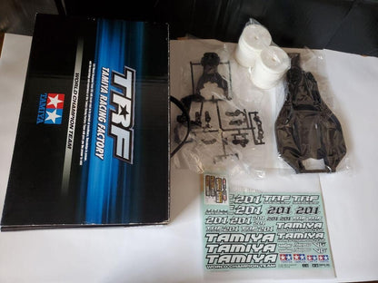 1/10 SCALE R/C 2WD HIGH PERFORMANCE OFF ROAD RACER TRF201 CHASSIS KIT TAMIYA