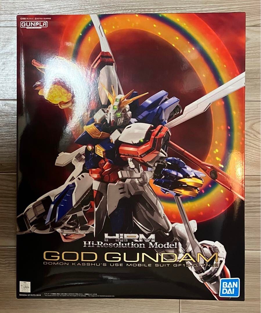 High resolution model 1/100 God Gundam Mobile Fighter G Gundam BANDAI SPIRITS