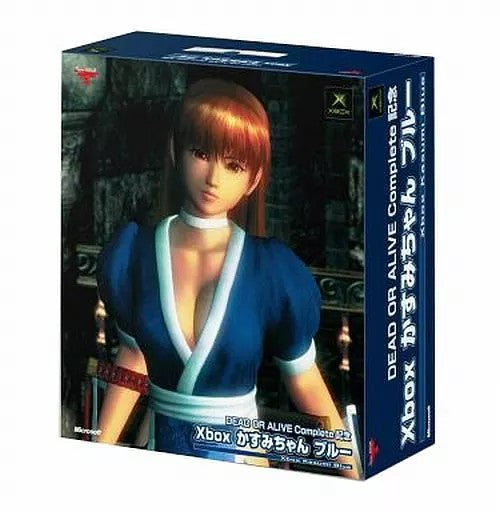 Dead or Alive Complete Commemoration Xbox Kasumi Blue Game Console Microsoft