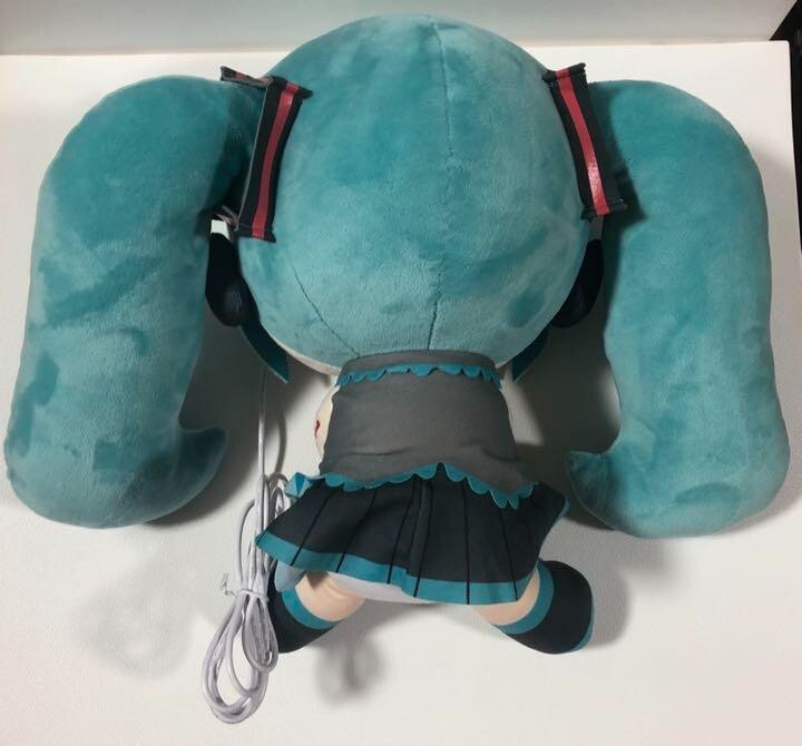 Vocaloid Hatsune Miku Warm Plush Built-in heater USB BANDAI Namco Charanics - photo 4