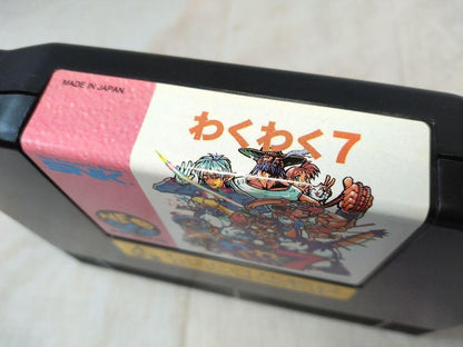 NEO GEO WAKU WAKU seven Fighting Retro Game NGH-225 software Hobby SNK 1996