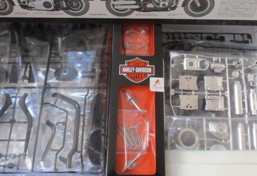 Figurina HARLEY DAVIDSON FLSTFB Fat Boy Lo BIG SCALE SERIES N. 41 molto... - photo 3
