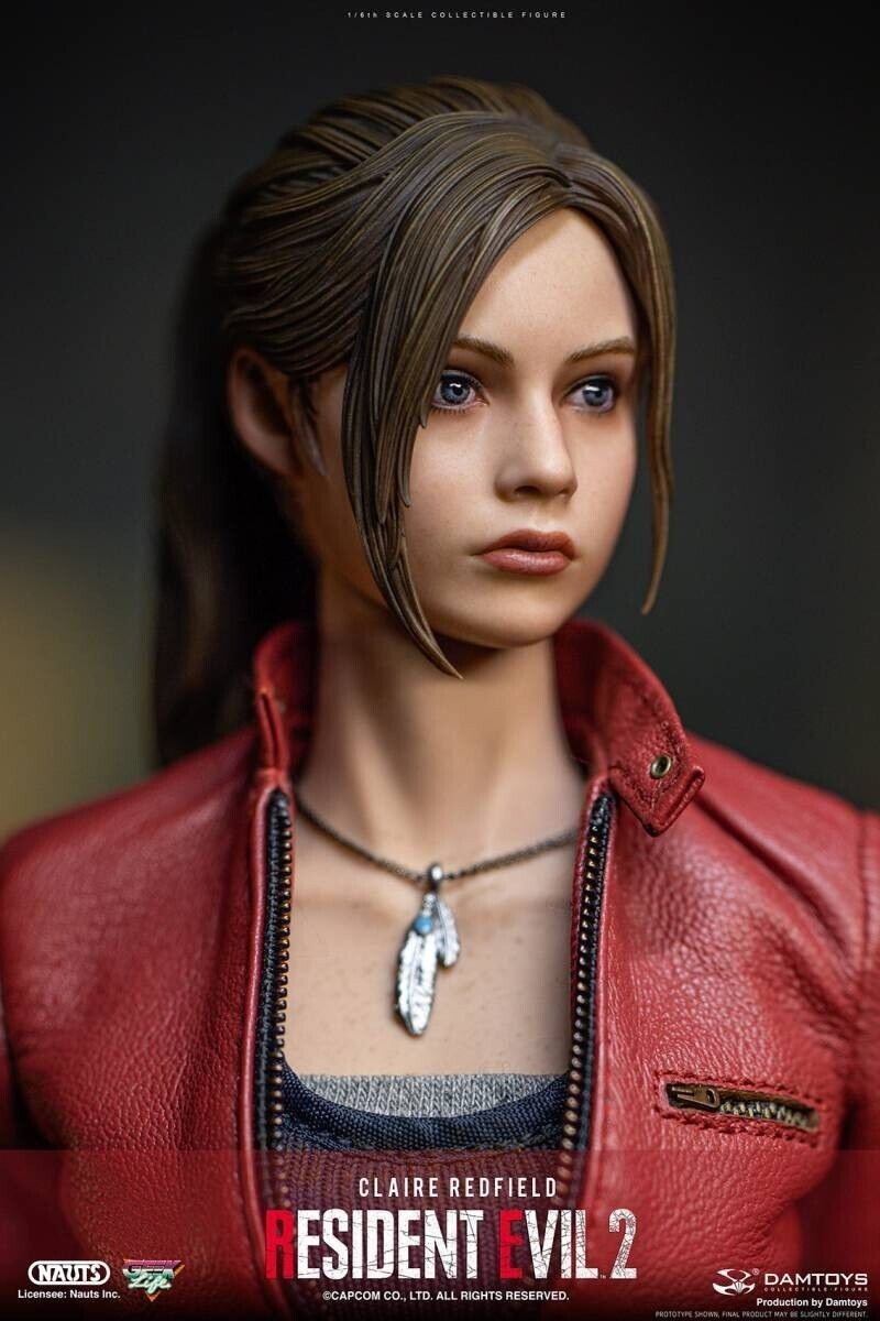 Resident Evil RE:2 Claire Redfield Note DAMTOYS 1/6 Action Figure da collezione - photo 11