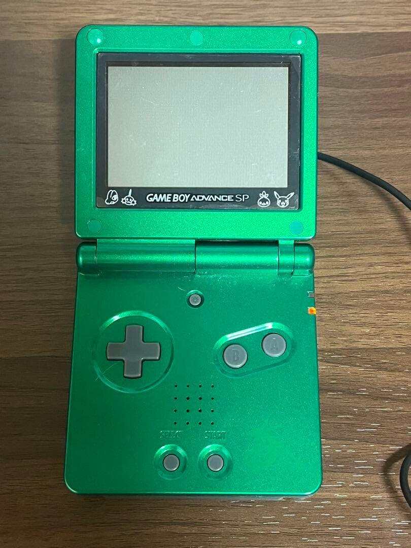 Game Boy Advance SP Rayquaza Edition Console Pokemon Emerald Nintendo Limited