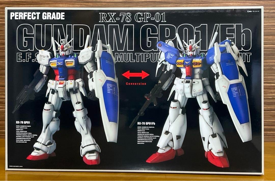 Mobile Suit Gundam 0083 Stardust Memory GP01 perfect grade model kit BANDAI - photo 3