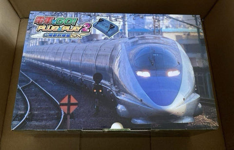 Densha de Go PLUG &amp; PLAY 2 Sanyo Shinkansen Edition EX Train Video Games TAITO