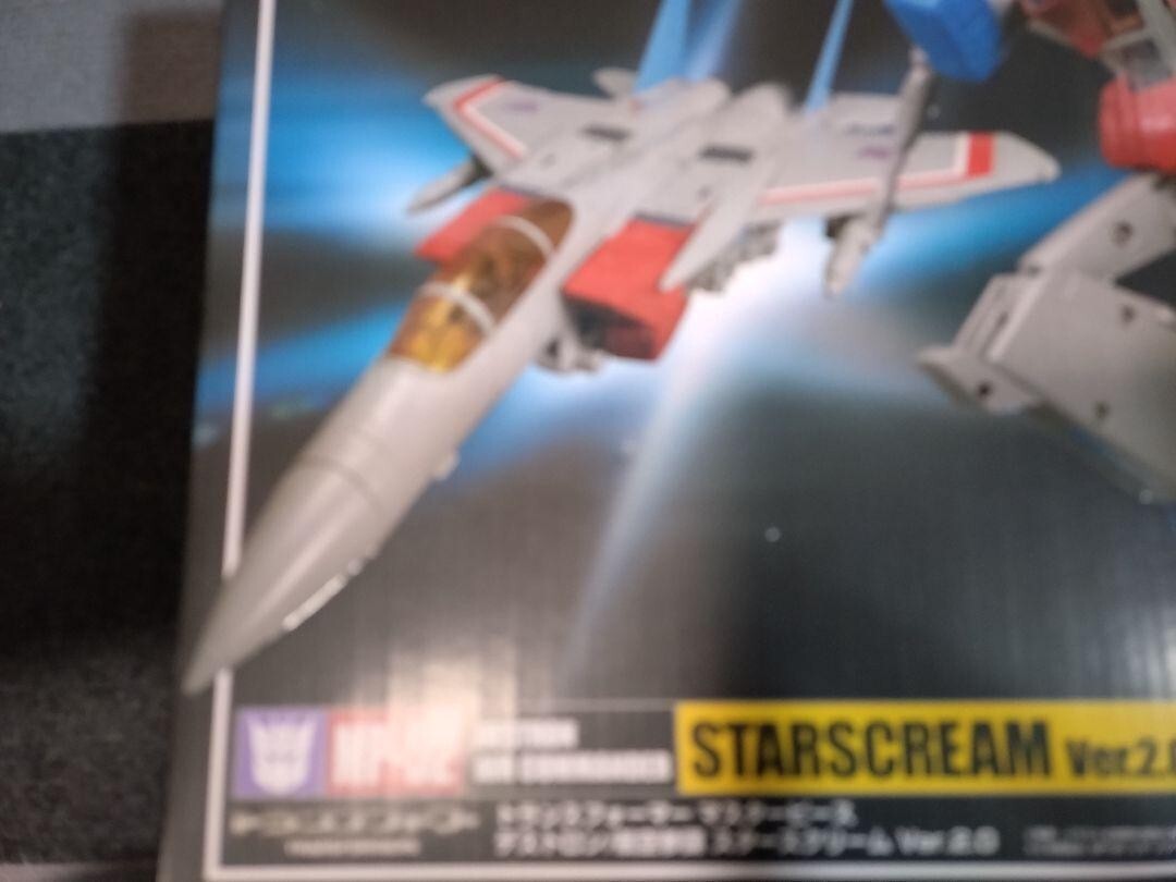 Transformers Masterpiece MP-52 Starscream Ver.2.0 Robot F-15 Eagle Takara Tomy