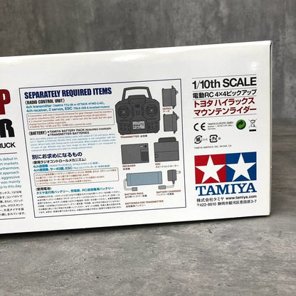 Toyota 4×4 Pick-Up Mountain Rider 1/10 RC 4WD Off-Road Radio Control Tamiya
