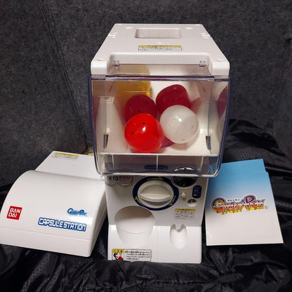 Bandai Official Gashapon Machine Capsule Station Gacha Vending Toy Party Game