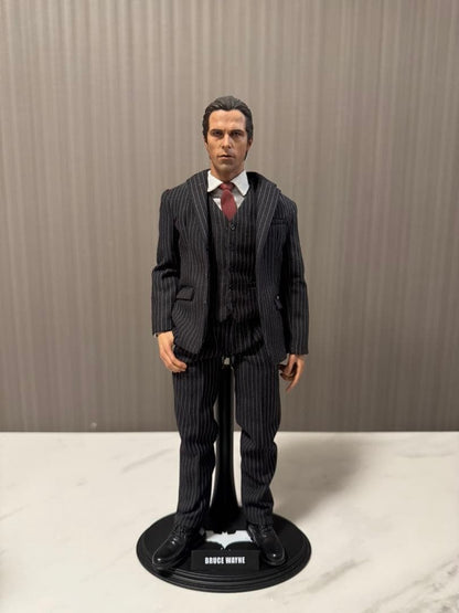 Batman Armory with Bruce Wayne &amp; Alfred Pennyworth Action Figure 2014 Hot Toys
