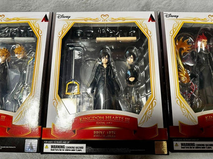 Disney Kingdom Hearts Bring Arts Xion Roxas Axel Figure 3Types Set SQUARE ENIX