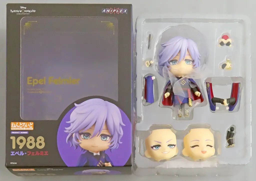Nendoroid Twisted Wonderland Epel Felmie NO. 1988 Model Pomefiore Figure Disney