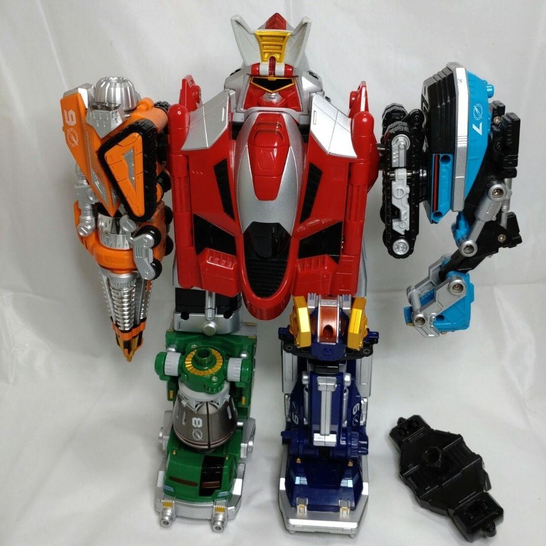 Power Rangers Gougou sentai Boukenjya DX Ultimate Daiboukenn Set Megazord Bandai - photo 5