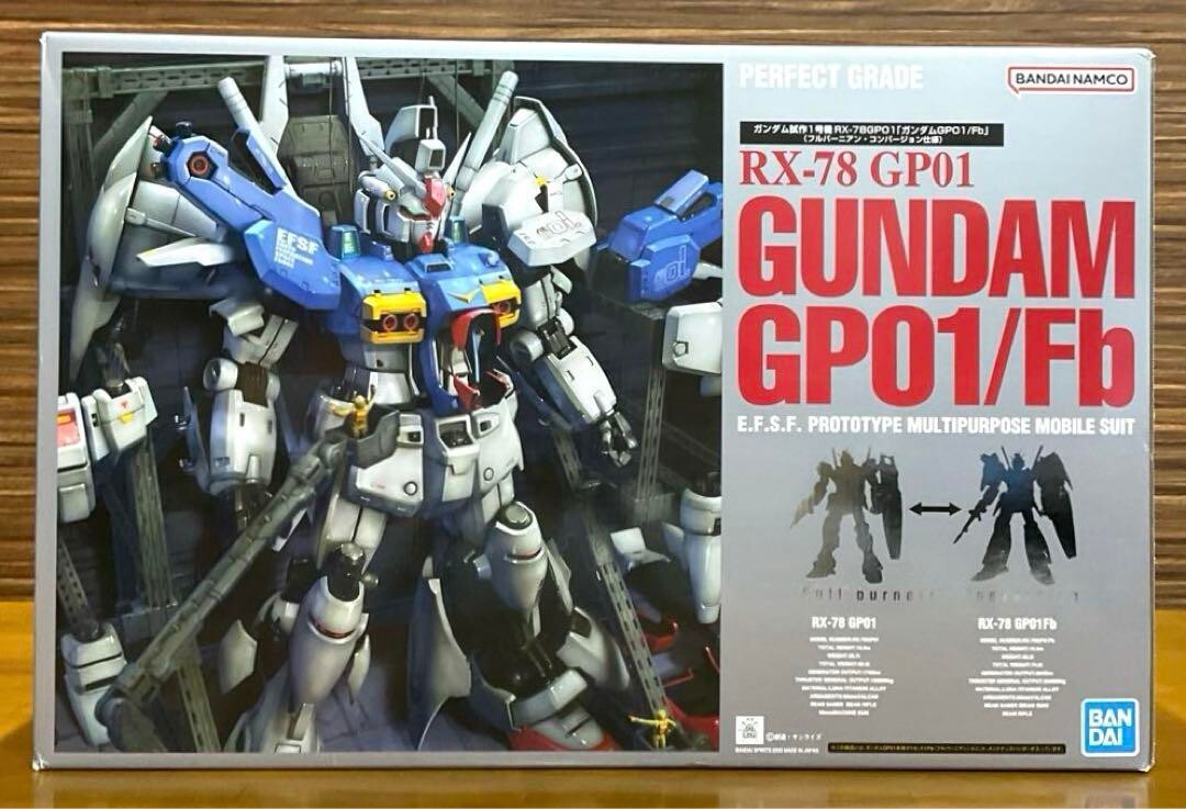 Mobile Suit Gundam 0083 Stardust Memory GP01 perfect grade model kit BANDAI - photo 2