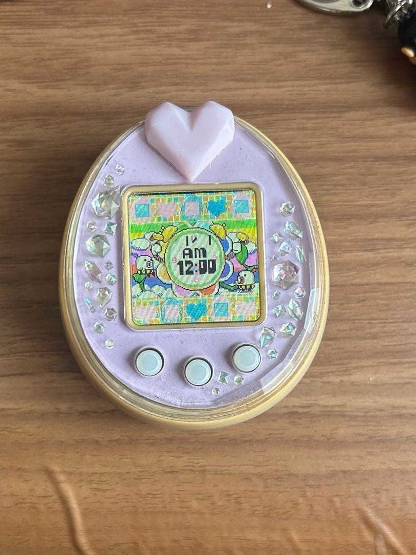 Tamagotchi P's Version Purple Color Ps Peace Bandai Limited Game Japanese Pet - photo 2