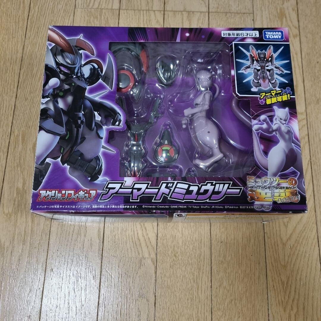 Pokemon Armored Mewtwo Strikes Back Evolution Action Figure Hobby TAKARA TOMY