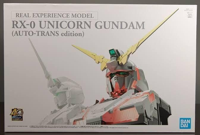 REAL EXPERIENCE MODEL RX-0 Unicorn Gundam AUTO-TRANS edition Model Kit BANDAI - photo 2