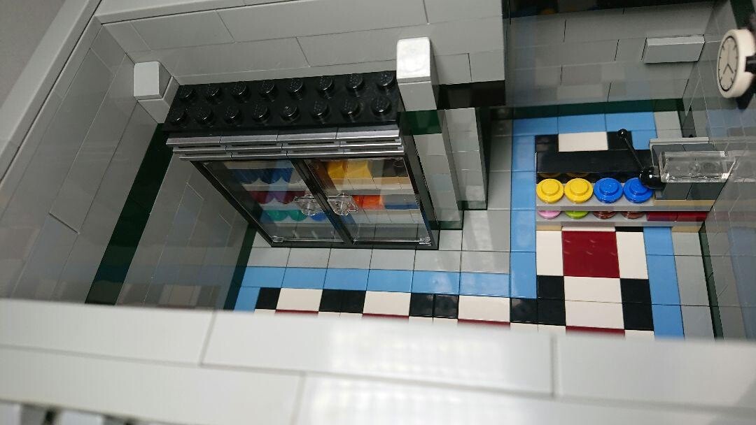 LEGO Creator 10185 Green Grocer 4566083 Module Discontinued 2008 Rarity vol.3