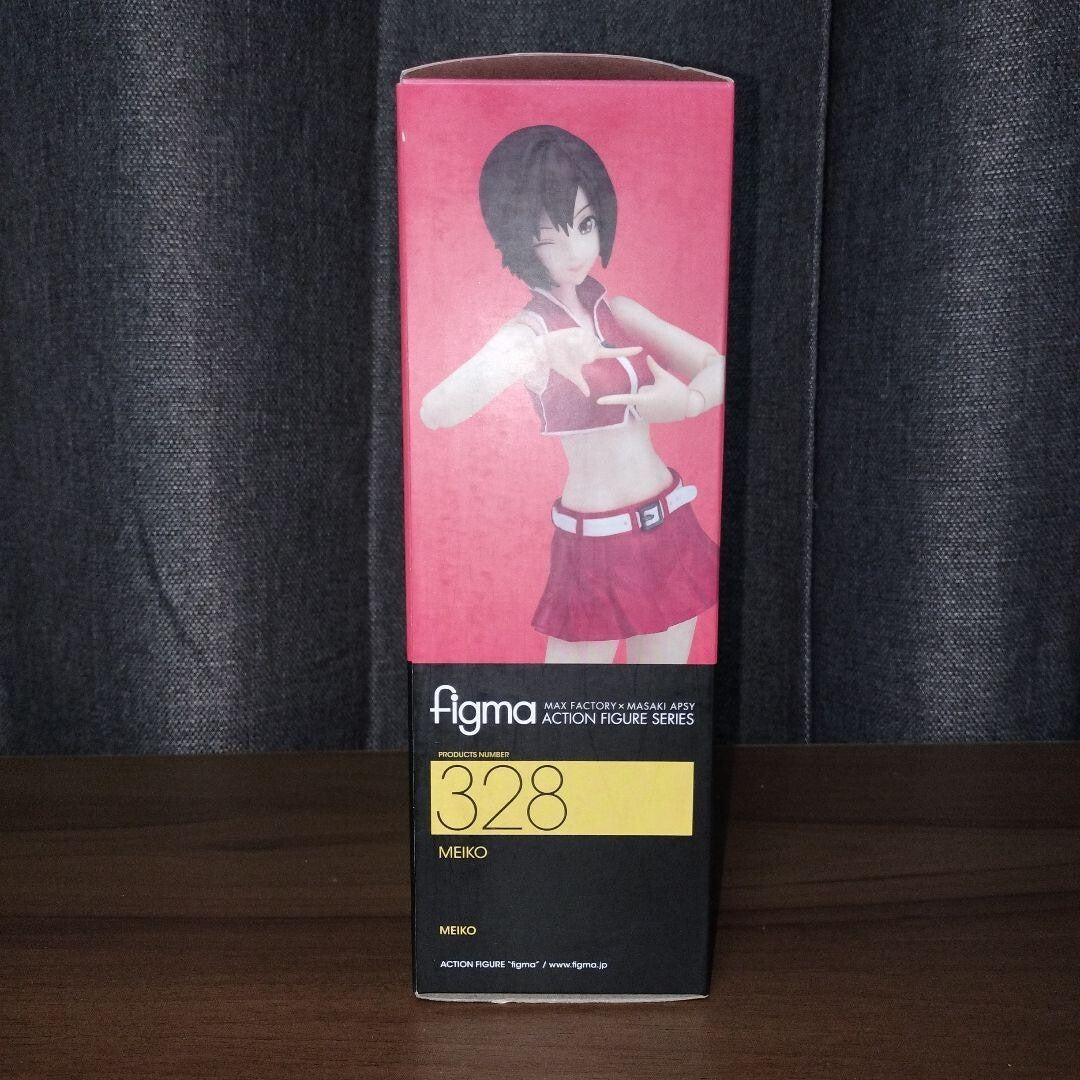 figma MEIKO 328 Vocaloid Action Figure PVC ABS Max Factory 2017 Hobby Toy 145mm