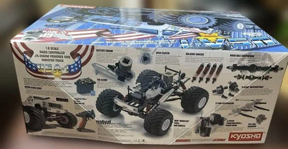 Kyosho USA-1 Engine Powered 4WD Monster Truc GP Nitro 1:8 Scale 33155D Ready Set