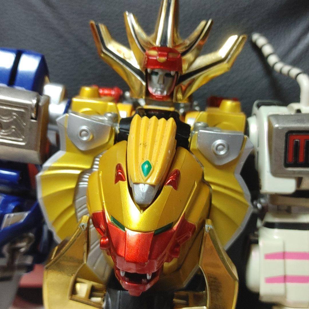 Power Rangers Wild Force Gaoranger DX Gao King Megazord Bandai Complete Set - photo 4