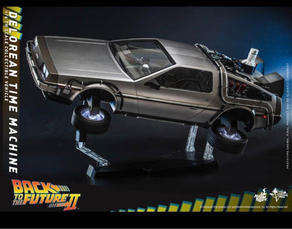 Back To The Future II DeLorean MMS636 Time Machine Figure Hobby Hot Toys 2023