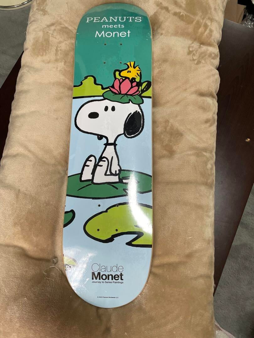 Monet Exhibition 2023 PEANUTS meets MONET Skateboard Sports Equipment snoopy
