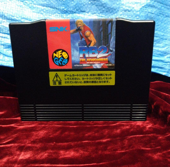 SNK Neo Geo ROM Aes Real Bout Garou Densetsu 2 THE NEWCOMERS 1998 Fighting Game