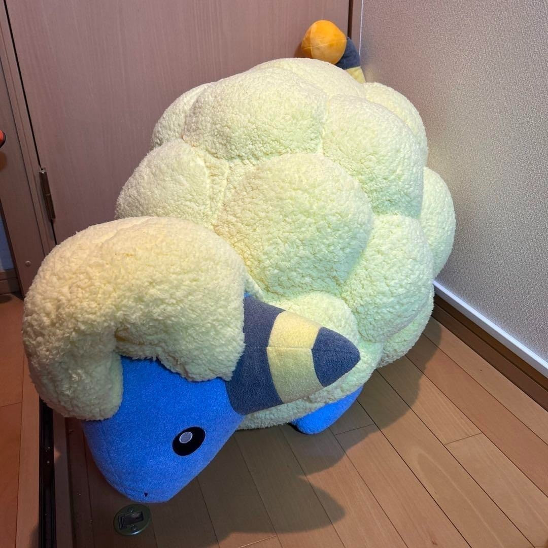 Pokemon Mareep Life Size Plush Doll Center Online Lottery Limited Edition Toy