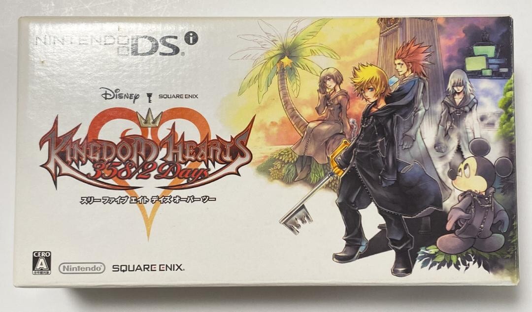KINGDOM HEARTS 358/2 Days Nintendo Dsi EDITION Game console &amp; software Full Set