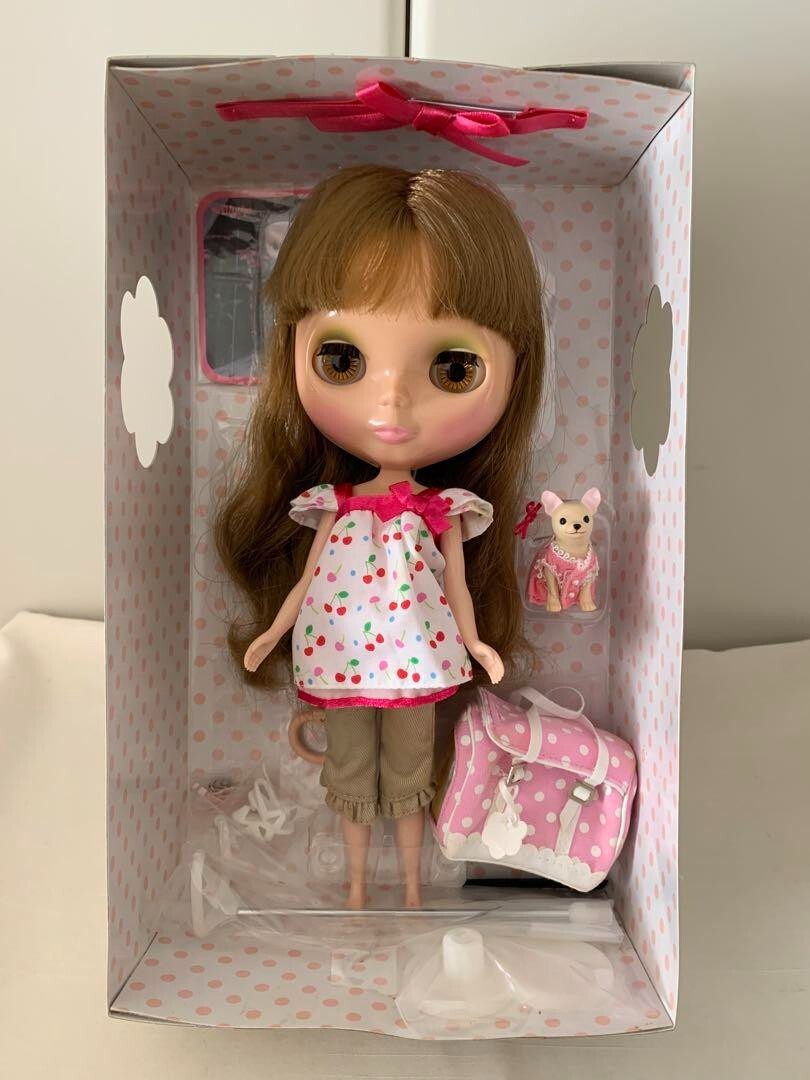 Neo Blythe Doll My Best Friend Chihuahua Dog Carrier Bag 2007 Toy Takara Tomy