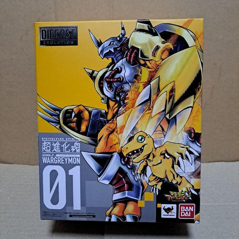 Digimon Adventure Digivolving Spirits 01 Agumon Wargreymon Action Figure Bandai