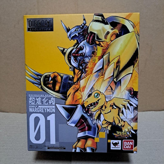 Digimon Adventure Digivolving Spirits 01 Agumon Wargreymon Action Figure Bandai