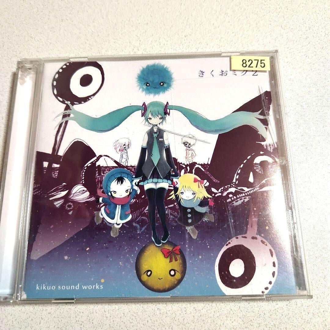 Hatsune MIKU KIKUO MIKU 2 CD Vocaloid Indies Album Sound Works Music 2012 Model