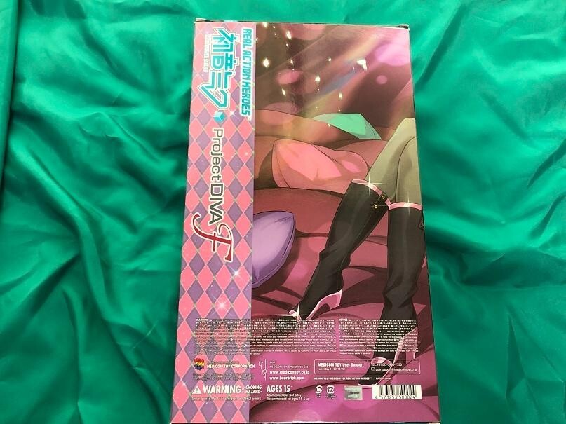 REAL ACTION HEROES Hatsune Miku Honeywhip Deluxe Ver Project DIVA MEDICOM TOY