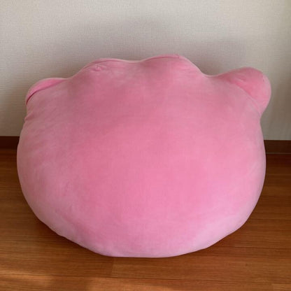 Pokemon Center Original Metamon Ditto Super Big Chewy Mothiri Plush Doll Cushion