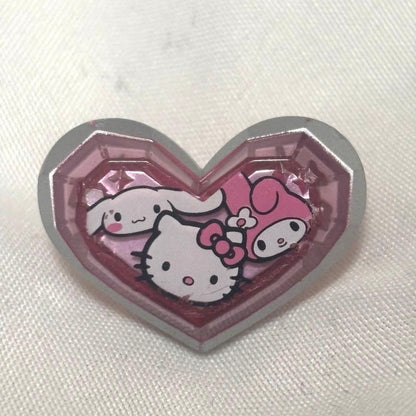 Tamagotchi P's Tama Deco Pierce Sanrio Characters mix Change Piece Bandai - Image 5
