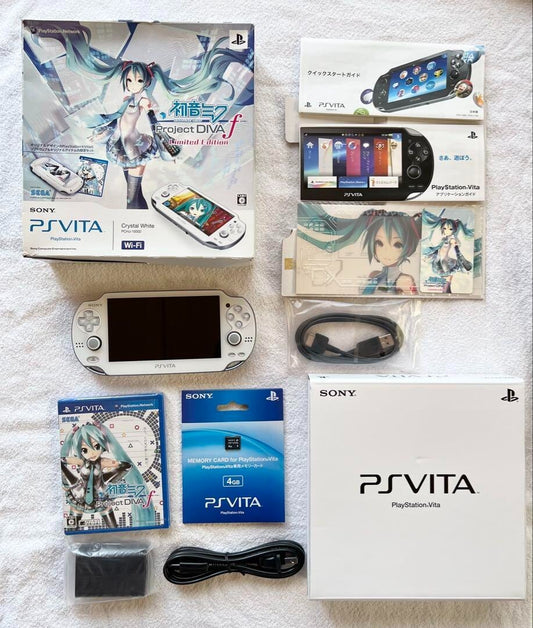 PlayStation Vita Hatsune Miku Limited Edition Wi-Fi PCHJ 10002 Project DIVA 2012