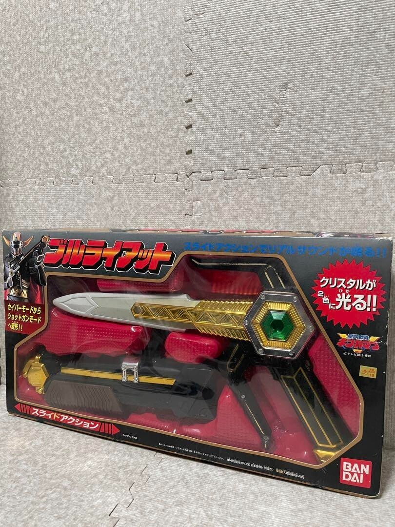 Power Rangers Lost Galaxy Gingaman Bull Riot Magna Guardian Morphers Gun BANDAI - photo 4
