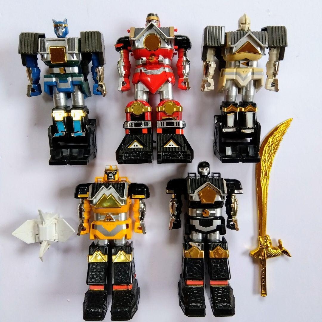 Ninja Sentai Kakuranger Power Rangers DX Muteki Shogun Ninja Megazord BANDAI