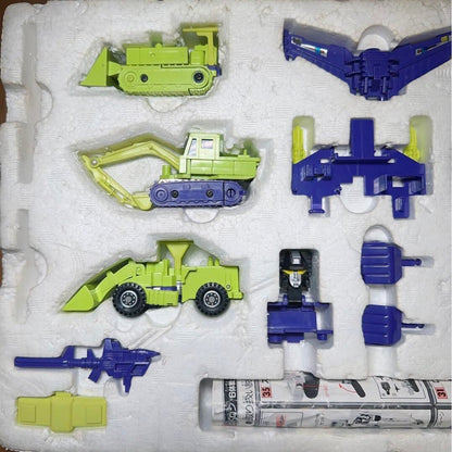 37 Buildron Giant Soldier Devastator Fight! Super Robot Lifeform Transformers