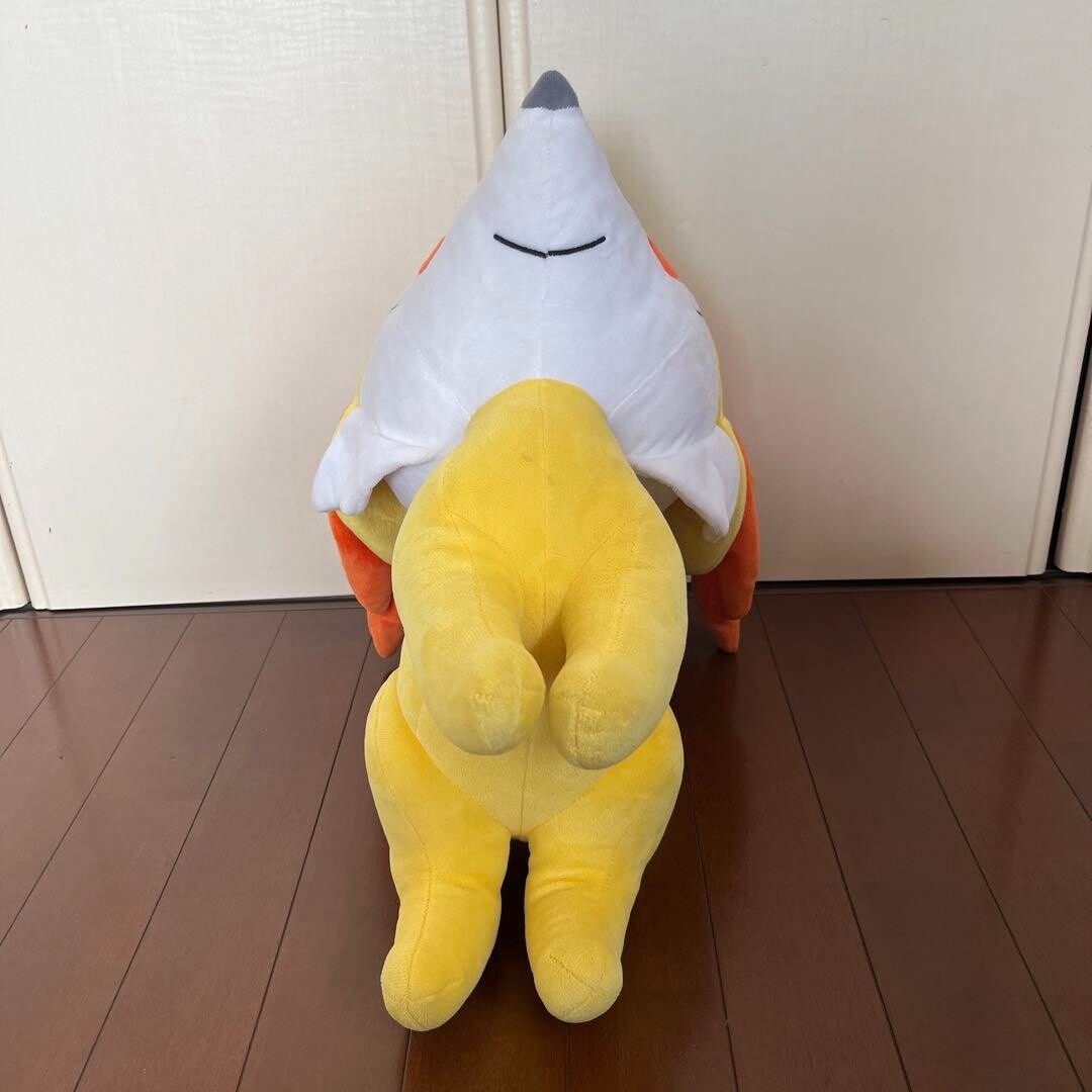 Pokemon Center Original Limited Fokko Fennekin Life-size Stuffed Toy Plush Doll