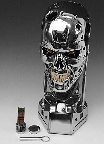Terminator 2 T-800 Endoskull lebensgroße Kopfstatue Maßstab 1/1 Ver. 2.0...